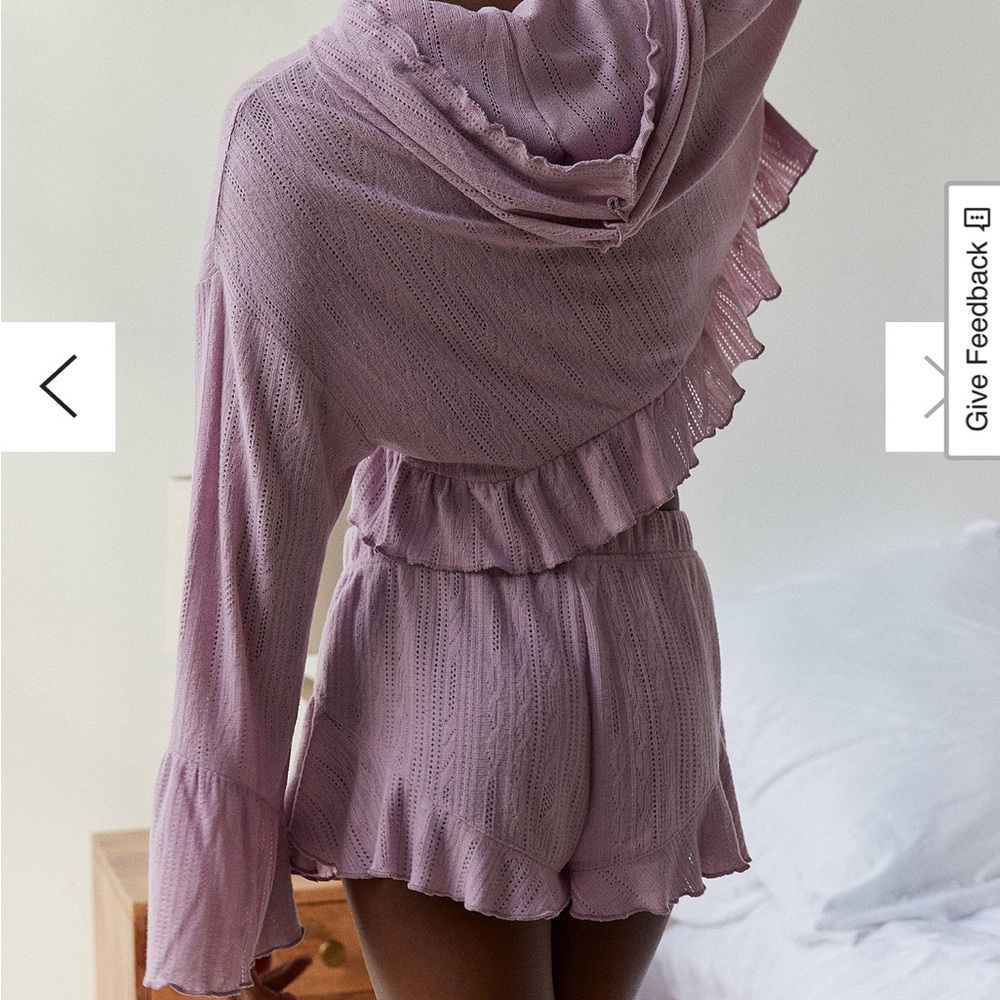 Urban Outfitters Out From Under Lizzie Ruffle Shorts - Picture 4 of 6